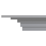 Římsa modernistická RM19 - 120 cm